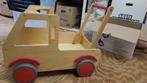 ‼️ 5 DECEMBER ‼️Houten Blokkenwagen / Loopwagen, Ophalen, Gebruikt, Duwvoertuig