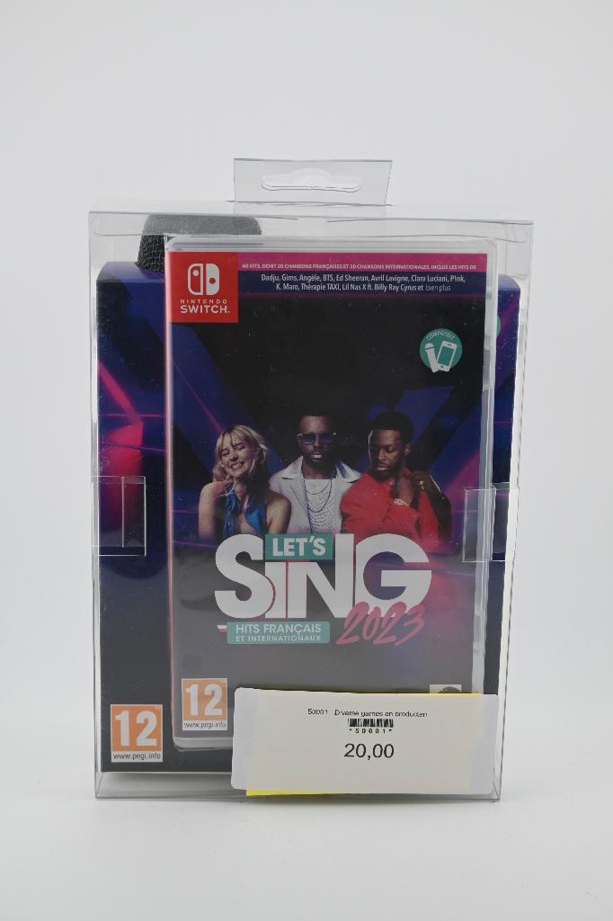 Let's Sing 2023 - Nintendo Switch, Spelcomputers en Games, Games | Nintendo Switch, Gebruikt, Muziek, 1 speler, Vanaf 3 jaar, Ophalen of Verzenden