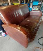 Vintage Schapenleren bankje 2 zits, Huis en Inrichting, Ophalen, Gebruikt, 150 tot 200 cm, Vintage
