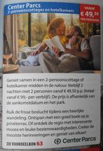 kortingsbonnen  Vakanties, Twee personen, Kortingsbon, Overige typen