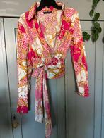 Prachtige katoenen overslag blouse maat 38, Ophalen of Verzenden, Zo goed als nieuw, Maat 38/40 (M), Rood