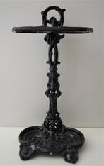 Antieke Art Deco parapluhouder gietijzer zwart, Huis en Inrichting, Woonaccessoires | Paraplubakken, Ophalen of Verzenden, Gebruikt
