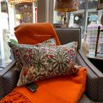 Engels wollen Tweedmill plaid Exclusive Orange Check, Westdijk 41 3241GT Middelharnis, Ophalen of Verzenden, Info@hetlijstjevanbrocante.nl