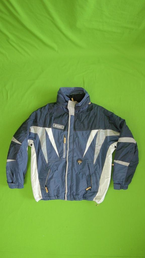 Vintage Colmar Ski Jacket | Blue & White | Retro | Winter, Kleding | Heren, Wintersportkleding, Gedragen, Jack, Maat 52/54 (L)