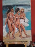 Schilderij, Antiek en Kunst, Kunst | Schilderijen | Modern, Ophalen of Verzenden