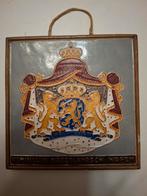 Koninklijk Nederlands Wapen Tegel, Antiek en Kunst, Antiek | Wandborden en Tegels, Ophalen of Verzenden