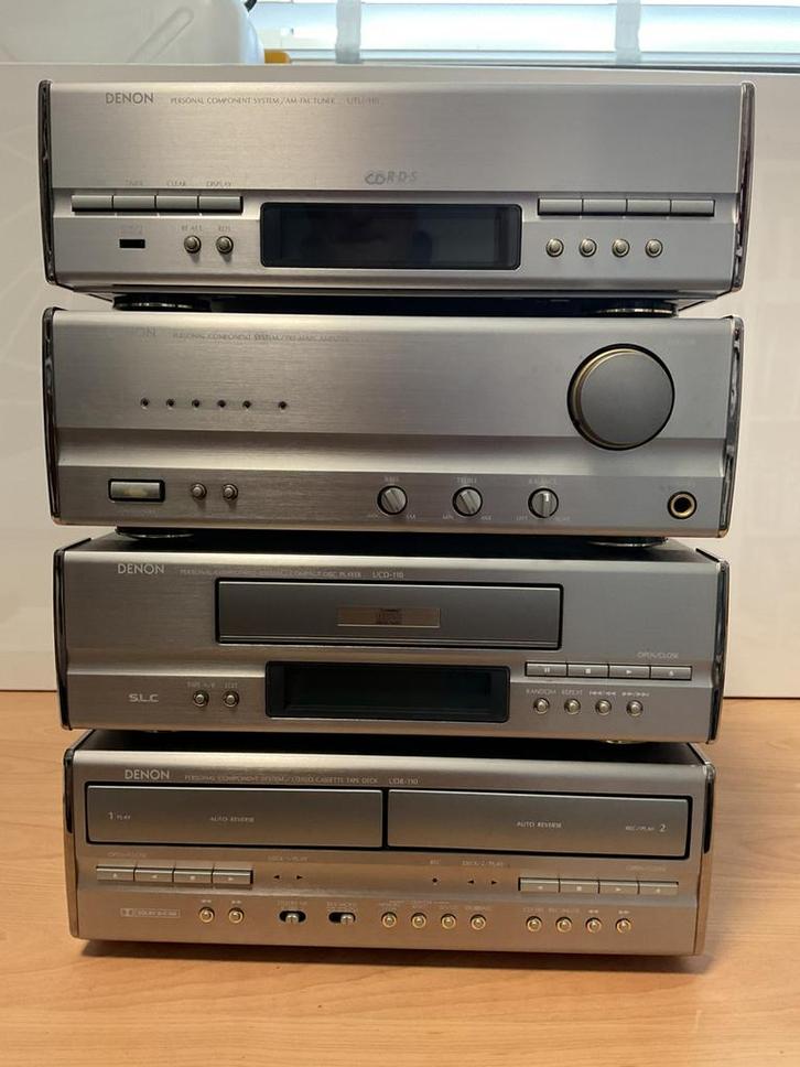 Denon D-110 midi set, Audio, Tv en Foto, Stereo-sets, Gebruikt, Cassettedeck, Denon, Ophalen of Verzenden