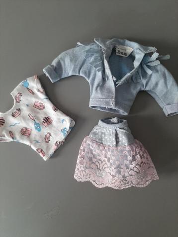barbie fashion Feeling Fun 1988 denim 3 dlg. beschikbaar voor biedingen
