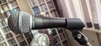 Shure SM58 microfoon met statief en kabel, Muziek en Instrumenten, Microfoons, Ophalen, Gebruikt, Zangmicrofoon