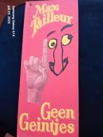 Max Tailleur - Geen Geintjes, Boeken, Ophalen of Verzenden, Gelezen, Max Tailleur