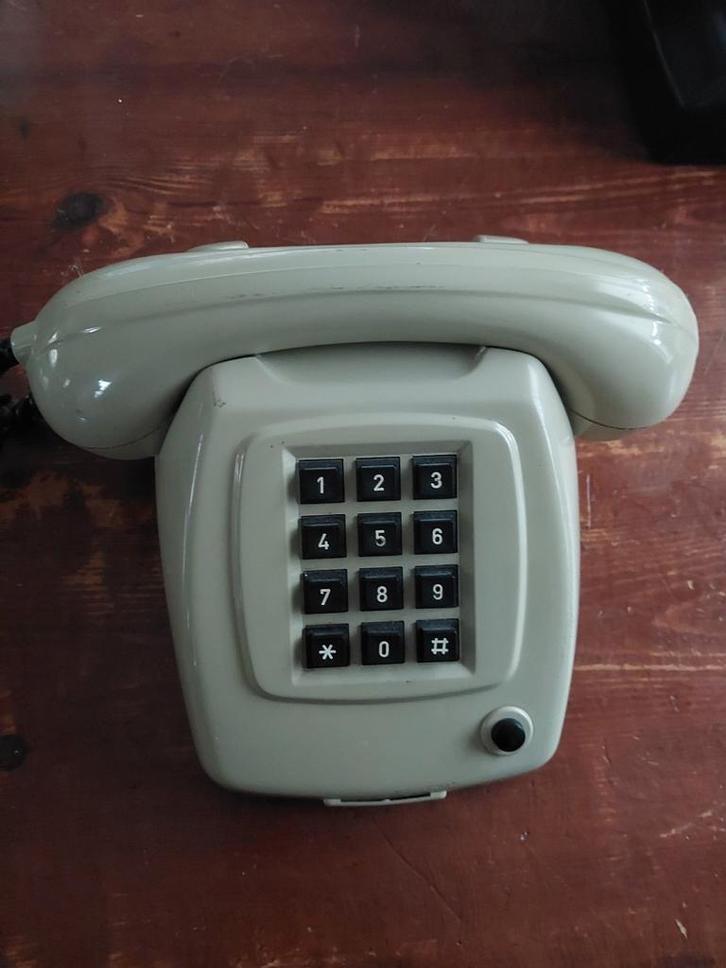Vintage PTT T65-TDK Telefoon, Telecommunicatie, Vaste telefoons | Niet Draadloos, Gebruikt, Ophalen of Verzenden