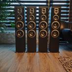 JBL ES80 BK klasse  speakers Zwart mooie staat., Front, Rear of Stereo speakers, Zo goed als nieuw, JBL, 120 watt of meer