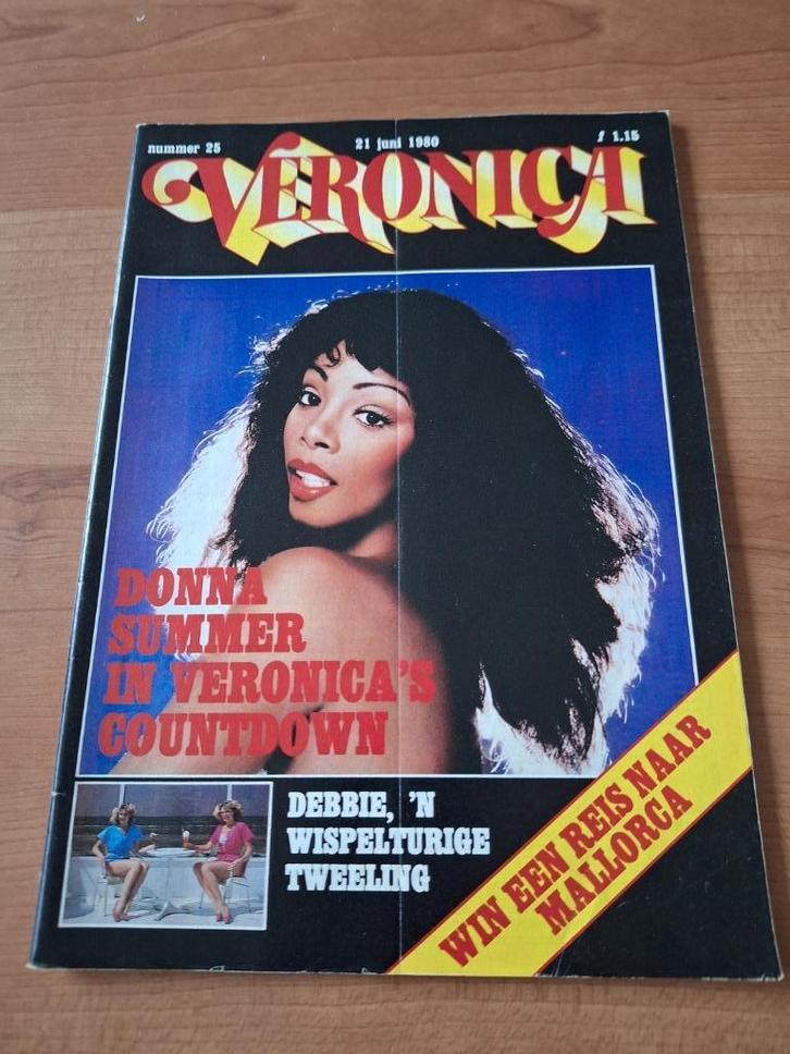 Veronica 1980 Donna Summer Debbie Rob de Nijs Jacob Bijl, Verzamelen, Tijdschriften, Kranten en Knipsels, Tijdschrift, Nederland