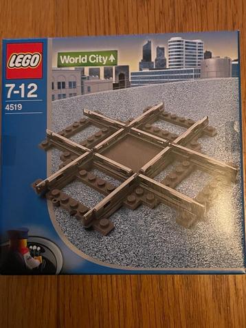 LEGO 4519 - Rails Kruising - nieuw in doos beschikbaar voor biedingen