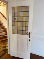 Glas in lood deuren en raam, Ophalen, 80 tot 100 cm, Binnendeur, 200 tot 215 cm