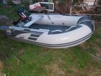 Kewi rubberboot met 2.2 pk, Ophalen of Verzenden, Zo goed als nieuw