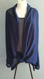 Geisha blouse, Ophalen of Verzenden, Zo goed als nieuw, Maat 38/40 (M), Blauw
