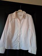 DAMES BLOUSE MET STUDDS MAAT 40 MERK CREAM, Ophalen of Verzenden, Zo goed als nieuw, Maat 38/40 (M), Wit