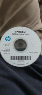 Hp Deskjet 2540 all in one series | instalatie cd, Computers en Software, Besturingssoftware, Ophalen, Zo goed als nieuw, Windows
