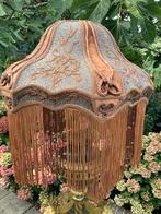 Schitterende antieke staande bronzen lamp fraaie kap, Antiek en Kunst, Antiek | Lampen, Ophalen of Verzenden