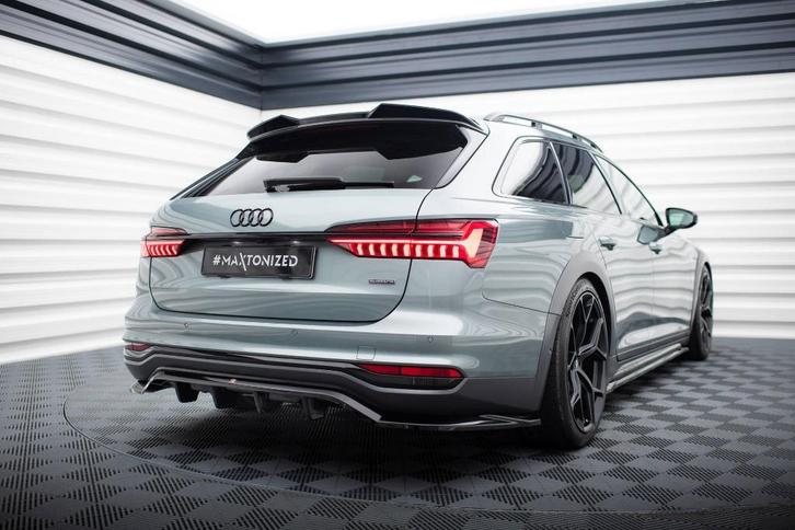 Maxton Design Spoiler Cap Audi A6 Avant/A6 S-Line Avant/C8, Auto diversen, Tuning en Styling, Ophalen of Verzenden