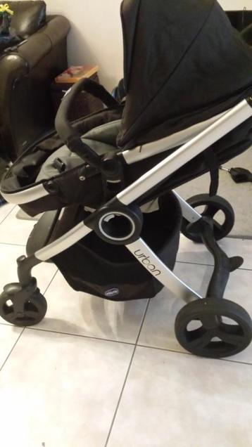 Baby-Kinderwagen van Chicco-Urban + extra accessoires 59,50= beschikbaar voor biedingen
