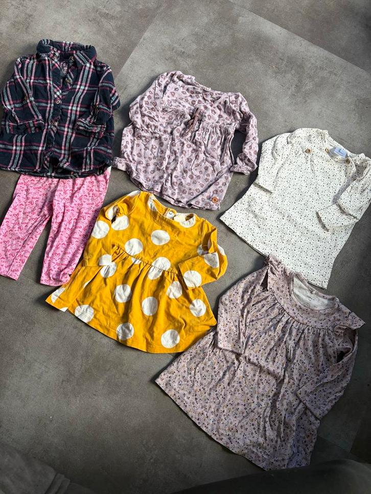 Meisjes kledingpakket maat 74, Kinderen en Baby's, Babykleding | Baby-kledingpakketten, Gebruikt, Maat 74, Ophalen of Verzenden