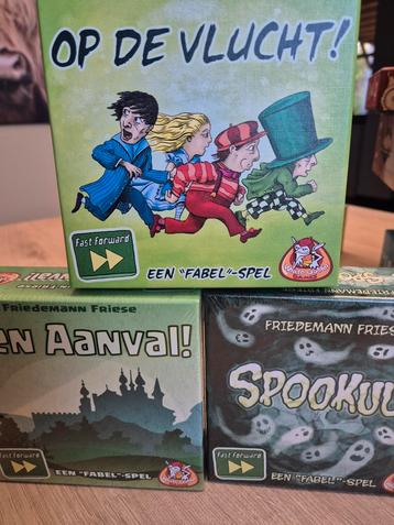 F. Friese Spellen: Spookuur, Ten Aanval, Op de Vluch beschikbaar voor biedingen