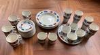 Bonte verzameling Boerenbont, het gezelligste servies ooit, Gebruikt, Ophalen of Verzenden, Kop(pen) en/of Schotel(s), Aardewerk