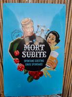 Prachtig groot reclamebord Mort Subite bier (60 x 40 cm), Verzamelen, Biermerken, Ophalen of Verzenden, Nieuw, Reclamebord, Plaat of Schild