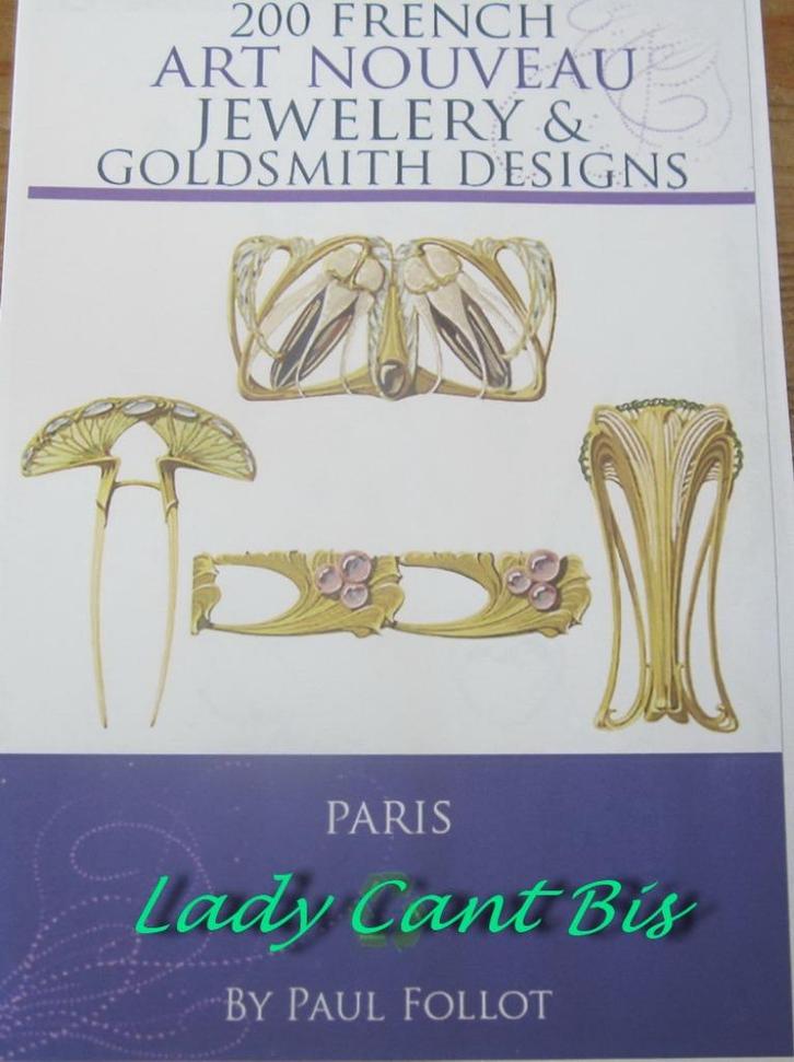 Catalogus, pdf Art nouveau jewelery Paris Design Paul Follot, Sieraden, Tassen en Uiterlijk, Antieke sieraden, Verzenden