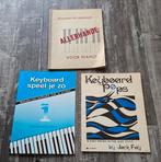 3x Piano / keyboard boeken, Ophalen of Verzenden