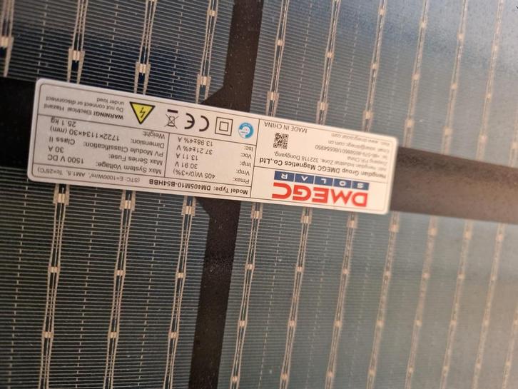 2 Zonnepanelen met Bevestigingsbeugel, Doe-het-zelf en Verbouw, Zonnepanelen en Toebehoren, Gebruikt, Paneel, 200 wattpiek of meer
