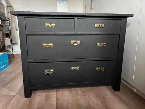 Landelijke boeren grenen commode ladekast dressoir, Huis en Inrichting, Kasten | Ladekasten, Gebruikt, Minder dan 100 cm, 100 tot 150 cm