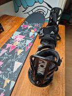 Atomic AIA 145 cm board met Hunter bindingen., Sport en Fitness, Snowboarden, Ophalen of Verzenden, Gebruikt, Board