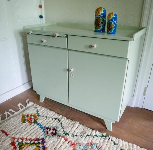 Retro vintage commode, Kinderen en Baby's, Kinderkamer | Commodes en Kasten, Zo goed als nieuw, 90 tot 105 cm, 100 cm of meer