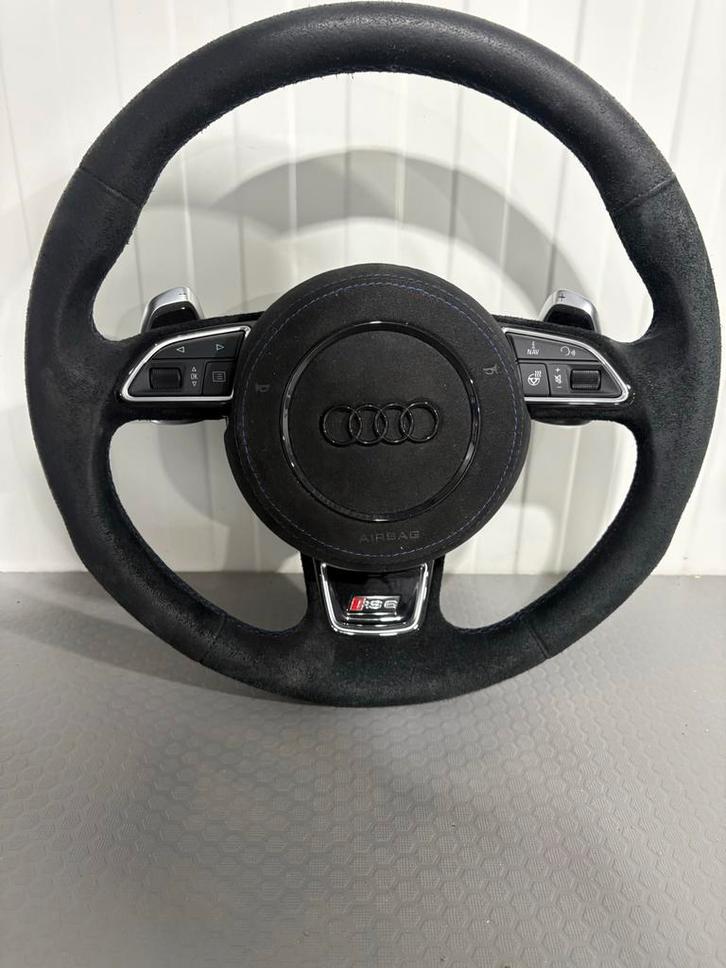 Audi RS6 C7 Alcantara Stuur - Nogaro Editie (Zonder Airbag), Auto-onderdelen, Dashboard en Schakelaars, Audi, Gebruikt, Verzenden