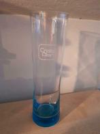 Crystal Clear glas met blauwe voet ***zgan***, Verzamelen, Glas en Borrelglaasjes, Ophalen of Verzenden, Zo goed als nieuw