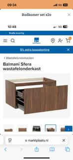 Wastafel + meubel, Ophalen, 50 tot 100 cm, Zo goed als nieuw, Minder dan 100 cm