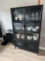 Woood vitrinekast, Huis en Inrichting, Kasten | Vitrinekasten, Ophalen, Zo goed als nieuw, 25 tot 50 cm, 150 tot 200 cm