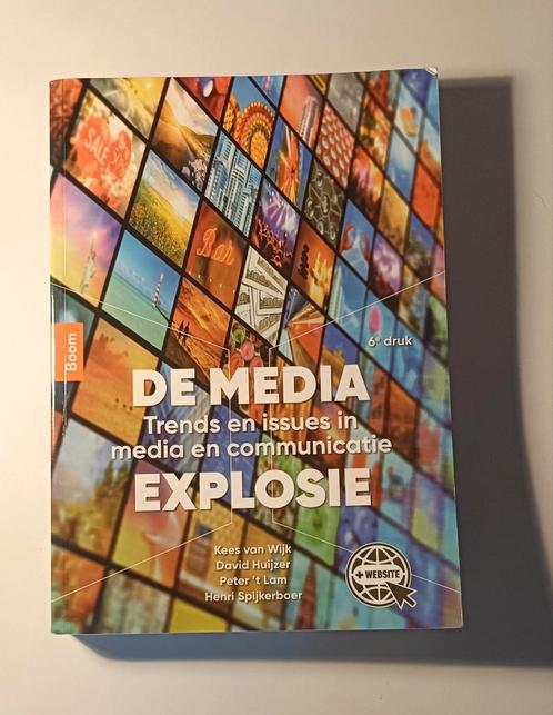 David Huijzer - De media-explosie, Boeken, Wetenschap, Zo goed als nieuw, Sociale wetenschap, Ophalen of Verzenden