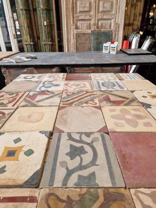 ANTIEKE TEGELS PATROONTEGELS 20X20CM UNIEK!, Huis en Inrichting, Stoffering | Vloerbedekking, Nieuw, Parket, 75 m² of meer, Ophalen of Verzenden
