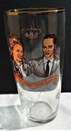 3X GLAS huwelijk Prinses Irene, Don Carlos, Beatrix, W.A,Max, Verzamelen, Koninklijk Huis en Royalty, Nederland, Zo goed als nieuw