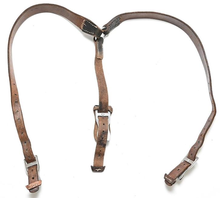 Lichtgewicht Luftwaffe Y-Riemen, Verzamelen, Militaria | Tweede Wereldoorlog, Luchtmacht, Kleding of Schoenen, Duitsland, Verzenden