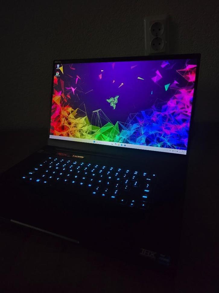 Gaming Laptop Razer Blade Pro -RTX 3070 Ti /  i7/ DDR5 ram!!, Computers en Software, Windows Laptops, Zo goed als nieuw, 17 inch of meer