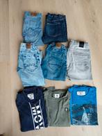 Kledingpakket maat 170 Spijkerbroeken, vest, longsleeves, Broek, Garcia Jeans, Ophalen of Verzenden, Zo goed als nieuw