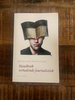 Wim de Jong - Handboek verhalende journalistiek, Zo goed als nieuw, Wim de Jong; Henk Blanken, Alpha, HBO