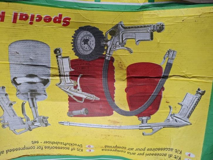 VERFSPUIT MET VEELSPUITONDERDELEN, Doe-het-zelf en Verbouw, Schildersmaterialen, Nieuw, Verfspuit of Verfpomp, Ophalen