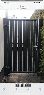 Poort 1 meter breed 2 meter hoog op maat, Ophalen of Verzenden, Nieuw, IJzer, Minder dan 3 meter