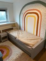 Woood Dennis Eenpersoonsbed met uitschuiflade, Ophalen, Gebruikt, 90 cm, Eenpersoons